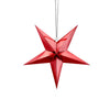 Red Paper Star Decoration (45cm) Christmas 2024