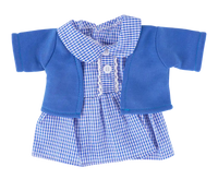 Girls Blue School Uniform Teddy Bear Outfit Make a Bear