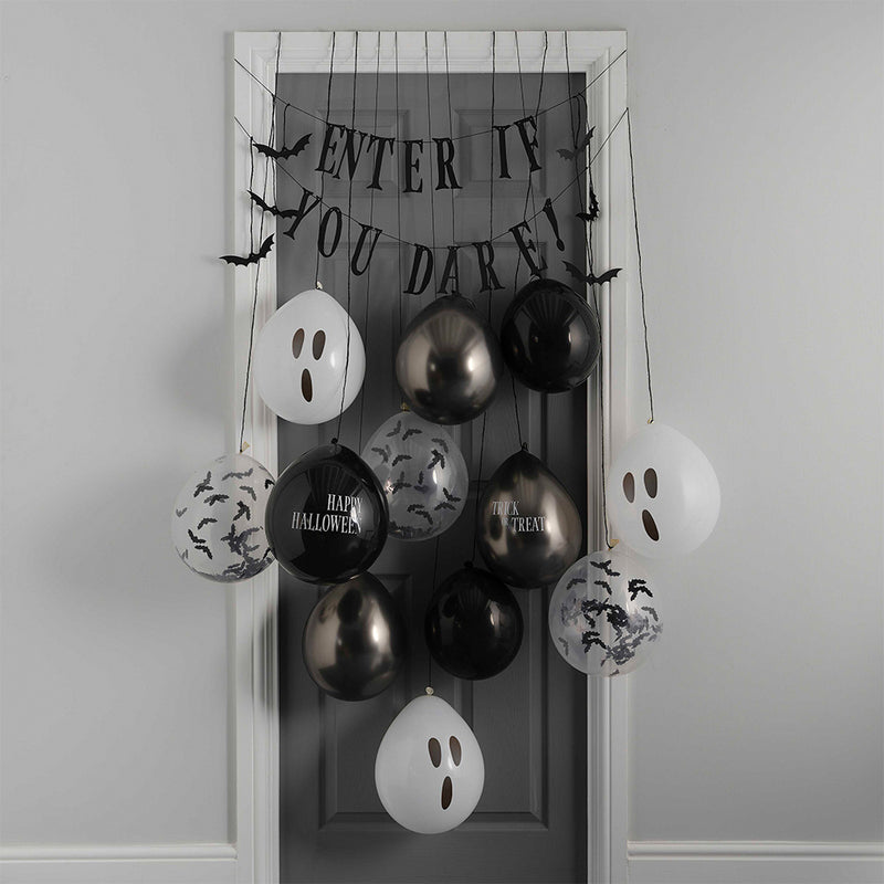 Enter If you Dare Bunting Balloon Door Kit