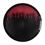 Blood Drip Foiled Paper Halloween Plates (x8)