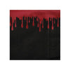 Blood Drip Foiled Paper Halloween Napkins (x16) Halloween 2024