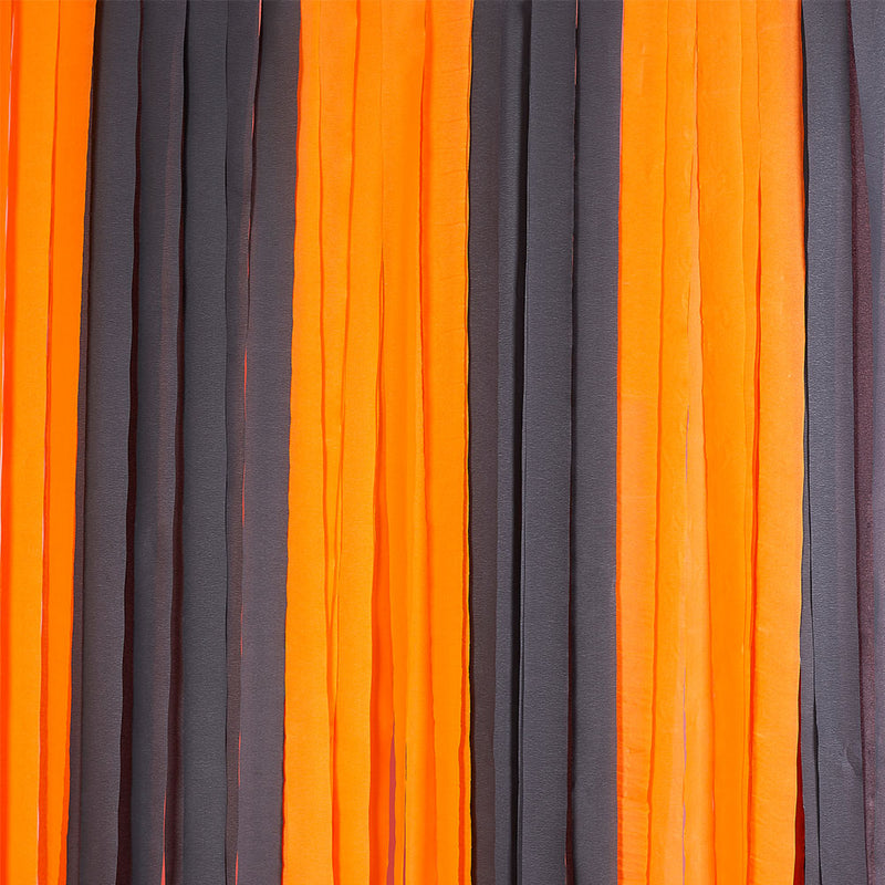 Black & Orange Streamers