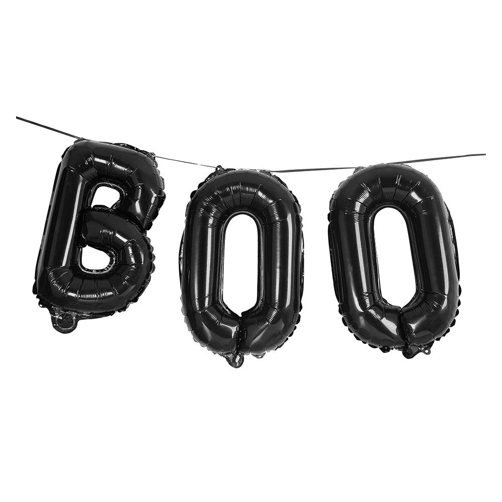 'Boo' Balloon Bunting Halloween 2024