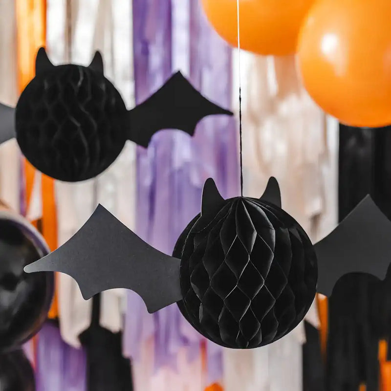Honeycomb Hanging Bat Halloween 2023