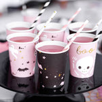 Halloween Boo Paper Cups (x6)