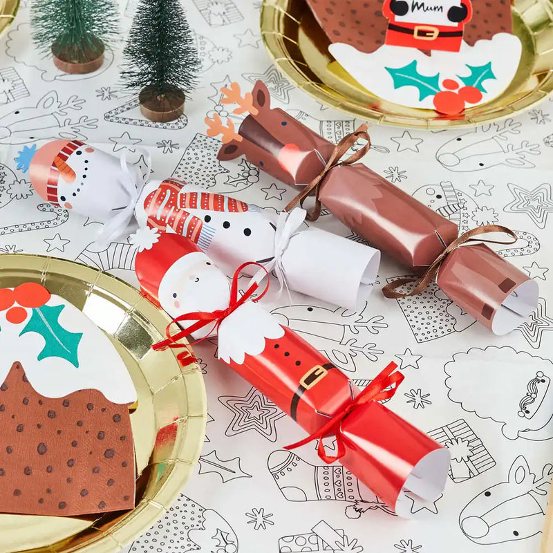 DIY Festive Friends Cracker Kit (x6) Christmas 2024