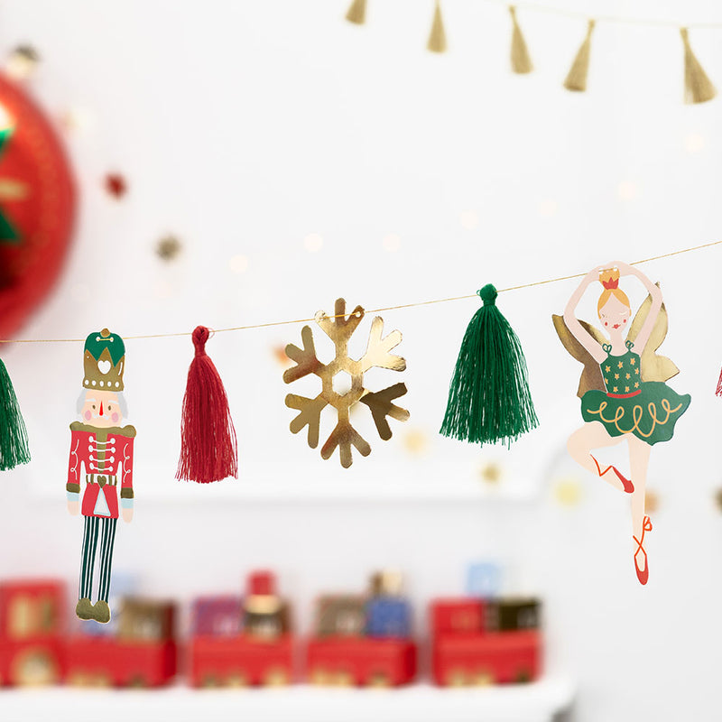 Nutcracker Characters Paper Garland (2m) Christmas 2023