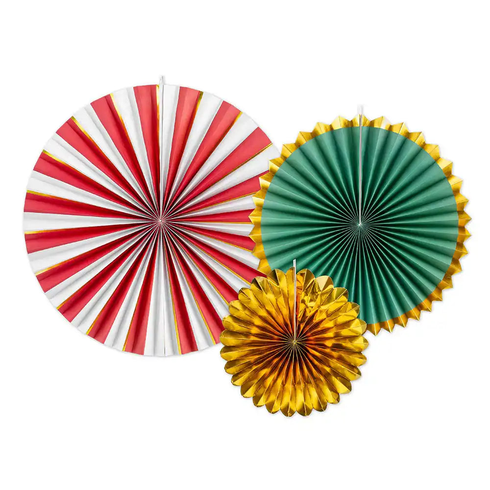 Christmas Fan Set (x3) Christmas 2024