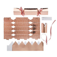 DIY Rose Gold Cracker Kit (x6) Christmas 2024