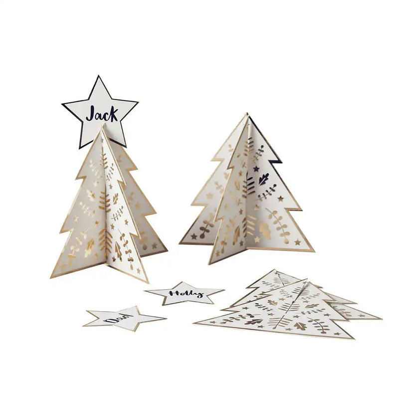 Christmas Tree Place Cards (x10) Christmas 2023