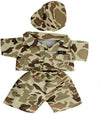 Army Officer Camo Teddy Bear Outfit Make a Bear