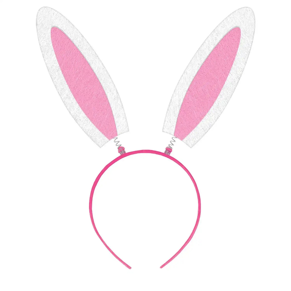 Bunny Ear Headband Bopper - Pink Easter