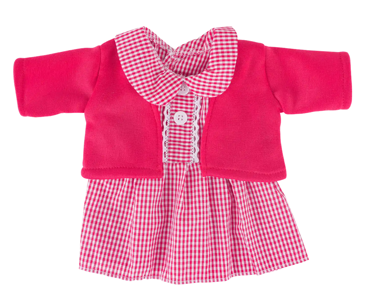 Girls Red School Uniform Teddy Bear Outfit Make a Bear