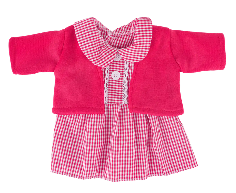 Girls Red School Uniform Teddy Bear Outfit Make a Bear