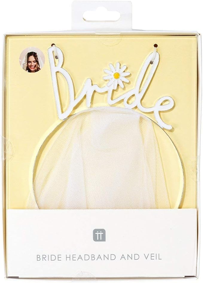 Bride Veil Headband Hen Party