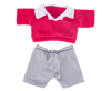 Boys Red School Uniform Teddy Bear Outfit Make a Bear