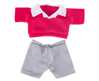 Boys Red School Uniform Teddy Bear Outfit Make a Bear