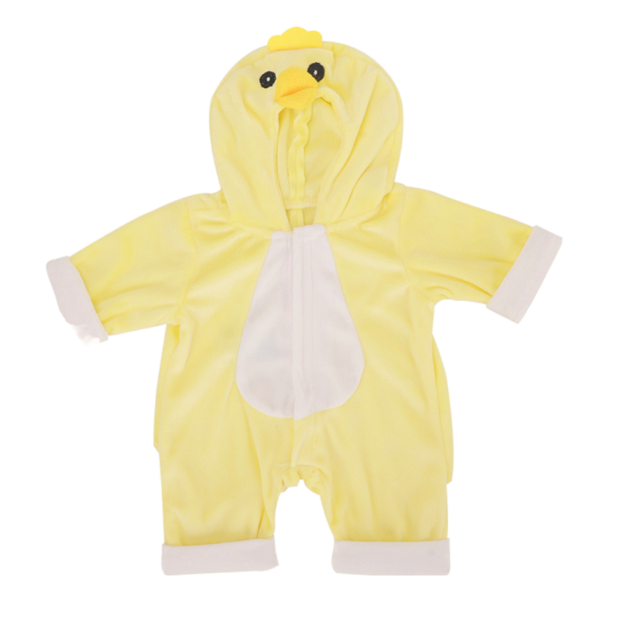 Teddy Bear Outfit - Chick Onesie Outfit