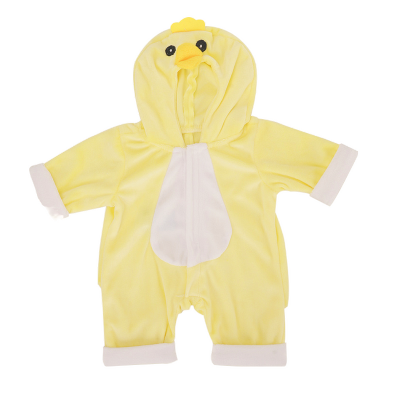Teddy Bear Outfit - Chick Onesie Outfit
