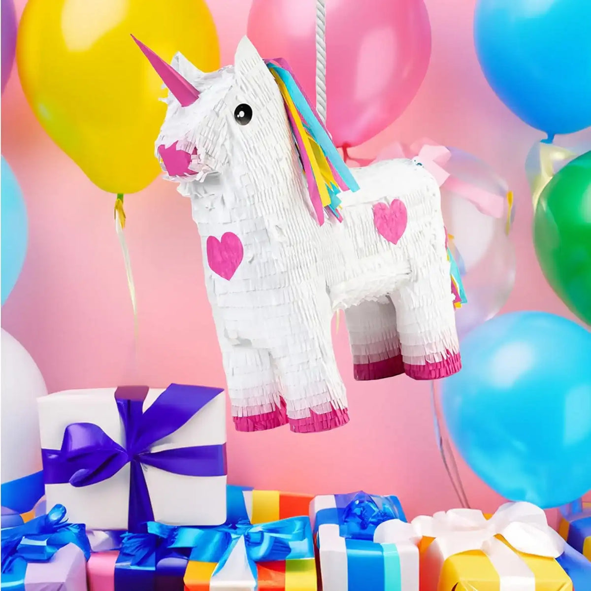 Unicorn Heart Print Piñata Own Brand