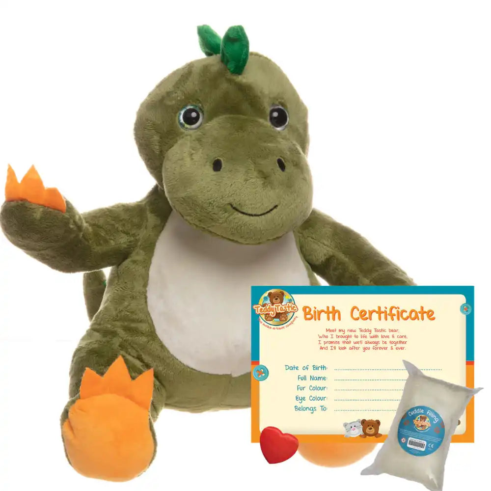 Make a Bear - Deno the Dinosaur None Teddy Bears