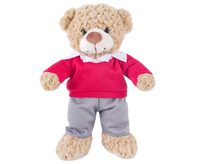 Boys Red School Uniform Teddy Bear Outfit Make a Bear