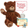 Make a Bear - Charlie Chestnut Brown Bear - Recordable None Make a Bear
