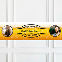 Beer Festival Personalised Party Banner