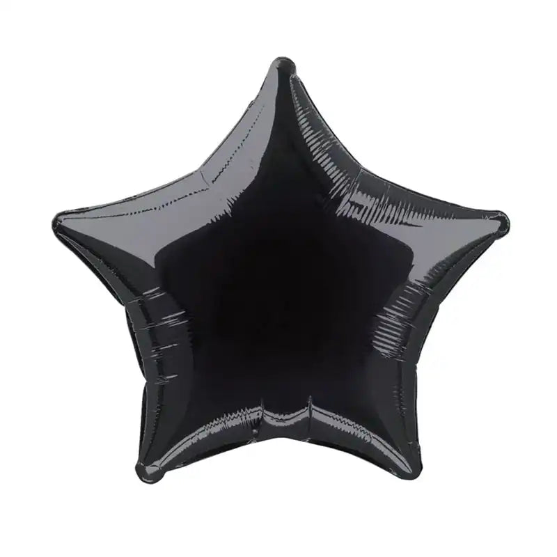 Black Star Foil Balloon - 20" General Party