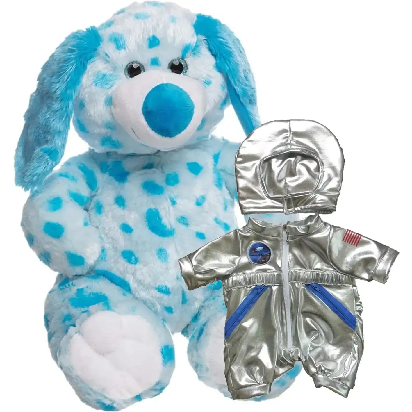 Make a Bear - Bluey The Spotted Dog - Recordable Astronaut Outfit Make a Bear