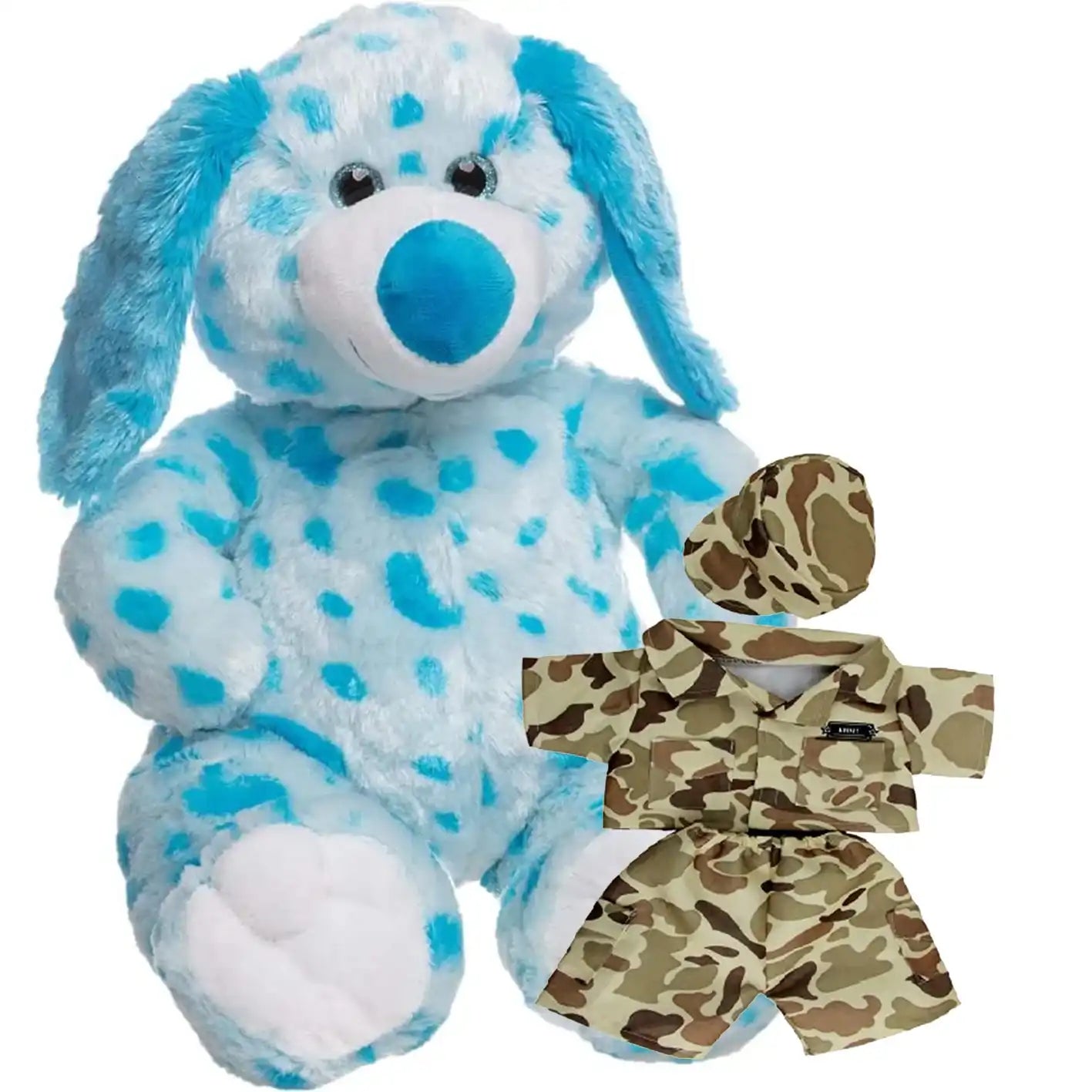 Make a Bear - Bluey The Spotted Dog - Recordable Desert Army Make a Bear
