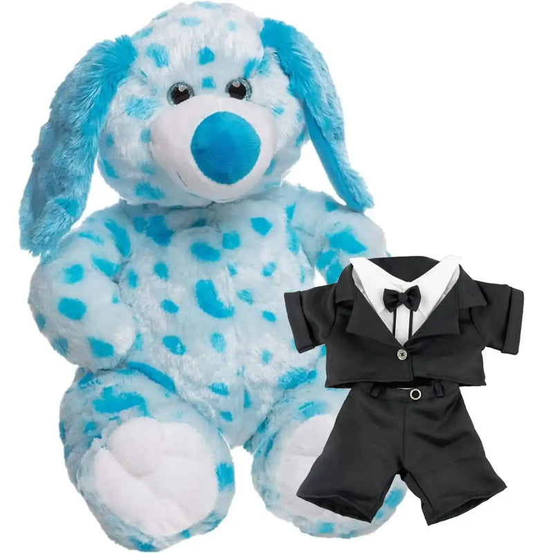 Make a Bear - Bluey The Spotted Dog - Recordable Tuxedo Make a Bear
