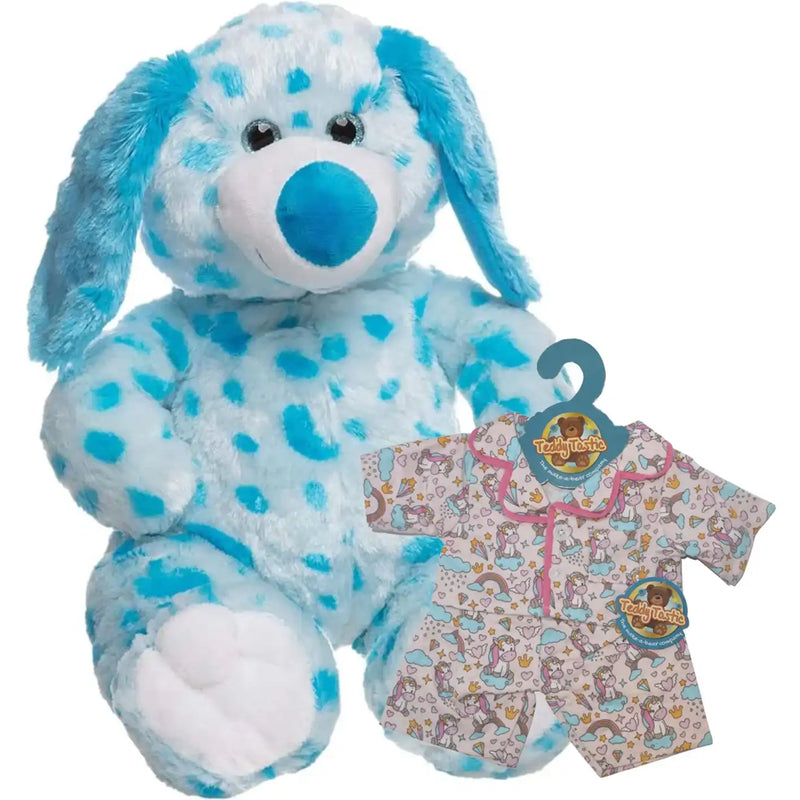 Make a Bear - Bluey The Spotted Dog - Recordable Unicorn PJs Make a Bear