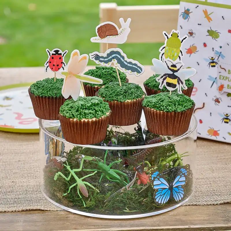 Bug Party Cupcake Toppers (x12) Kids Party
