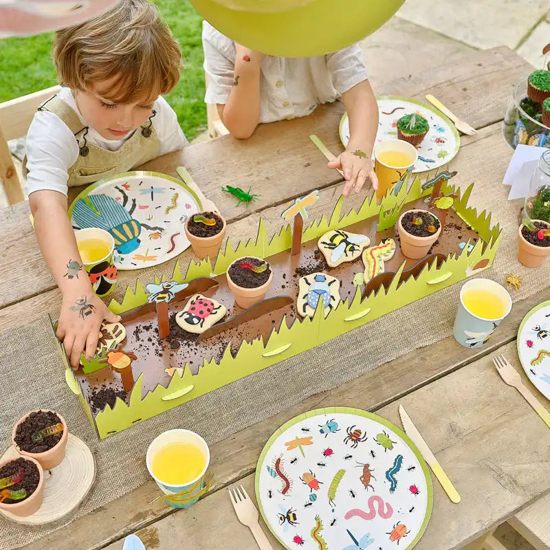 Bug Hunt Grazing Board with Pop Up Bugs Kids Party