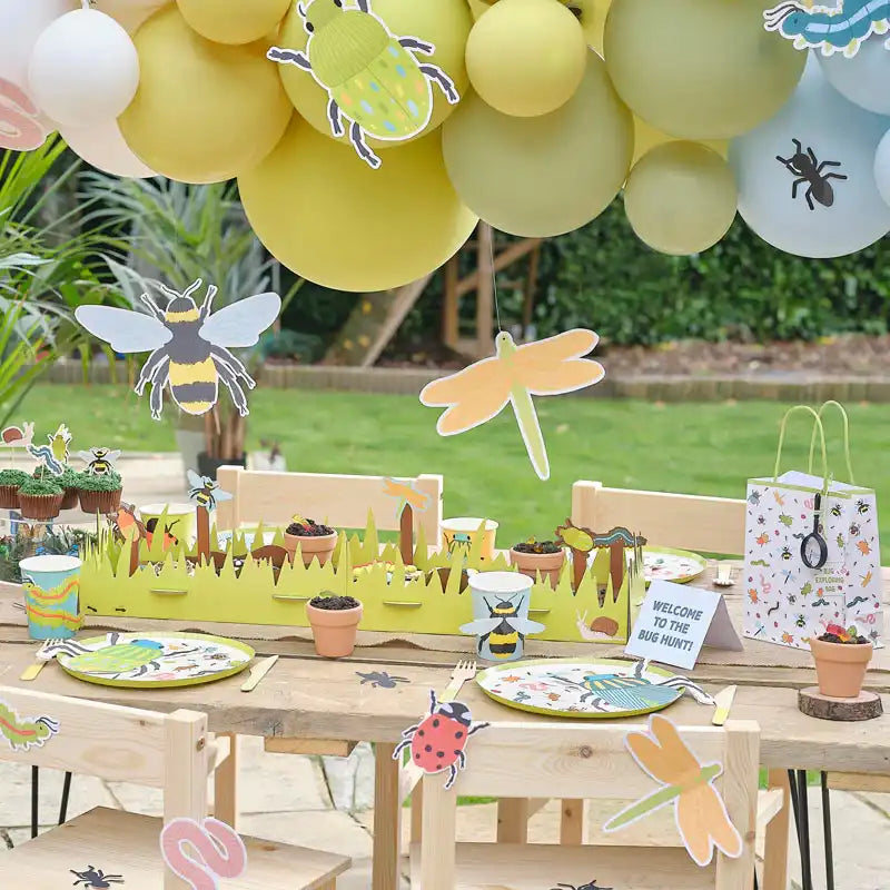 Bug Hunt Grazing Board with Pop Up Bugs Kids Party