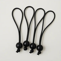 Banner Bungee Cords Pack of 4 Black Party Pieces