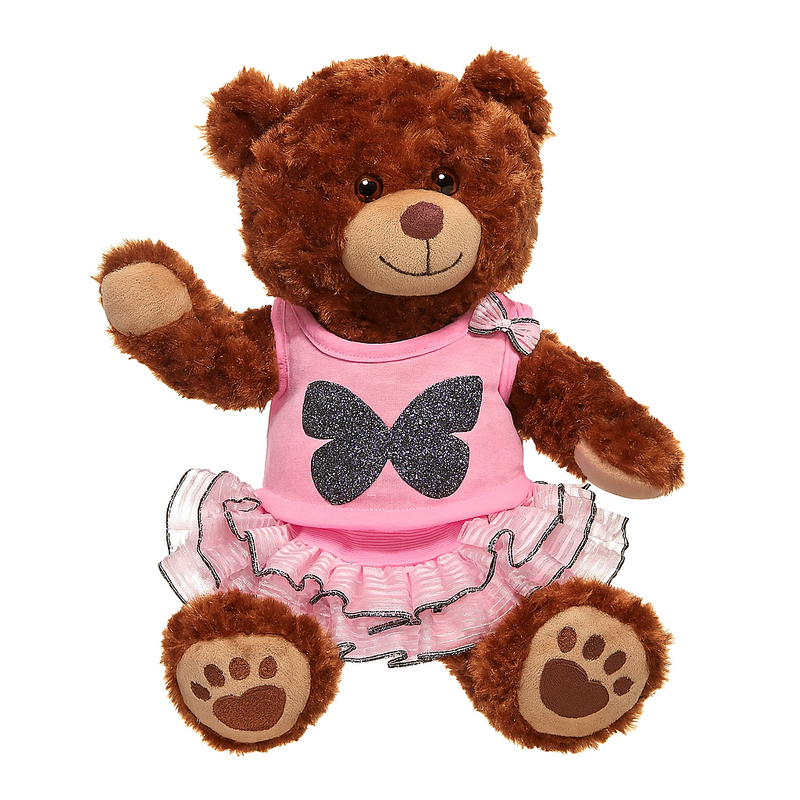 Pink Tutu Teddy Bear Outfit Make a Bear