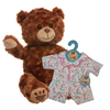 Make a Bear - Charlie Chestnut Brown Bear - Recordable Unicorn PJs Make a Bear