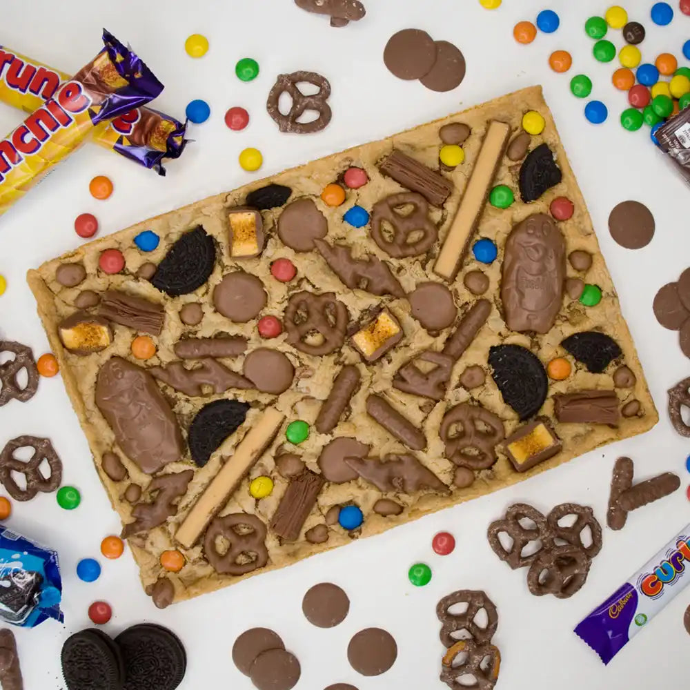 Chocolate Overload Cookie Slab Cookies & Cones