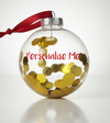 Personalised Christmas Bauble Red Party Pieces