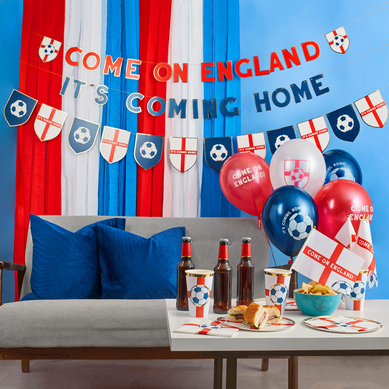 Come on England Card Banner (2.5m) Summer