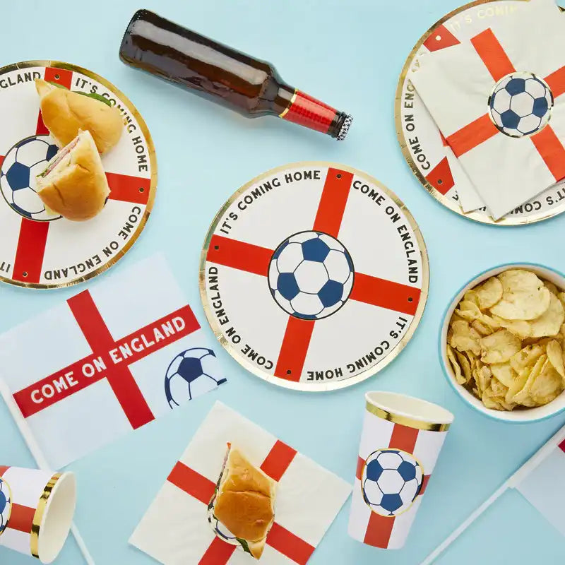 England Football Paper Napkins (x16) Summer