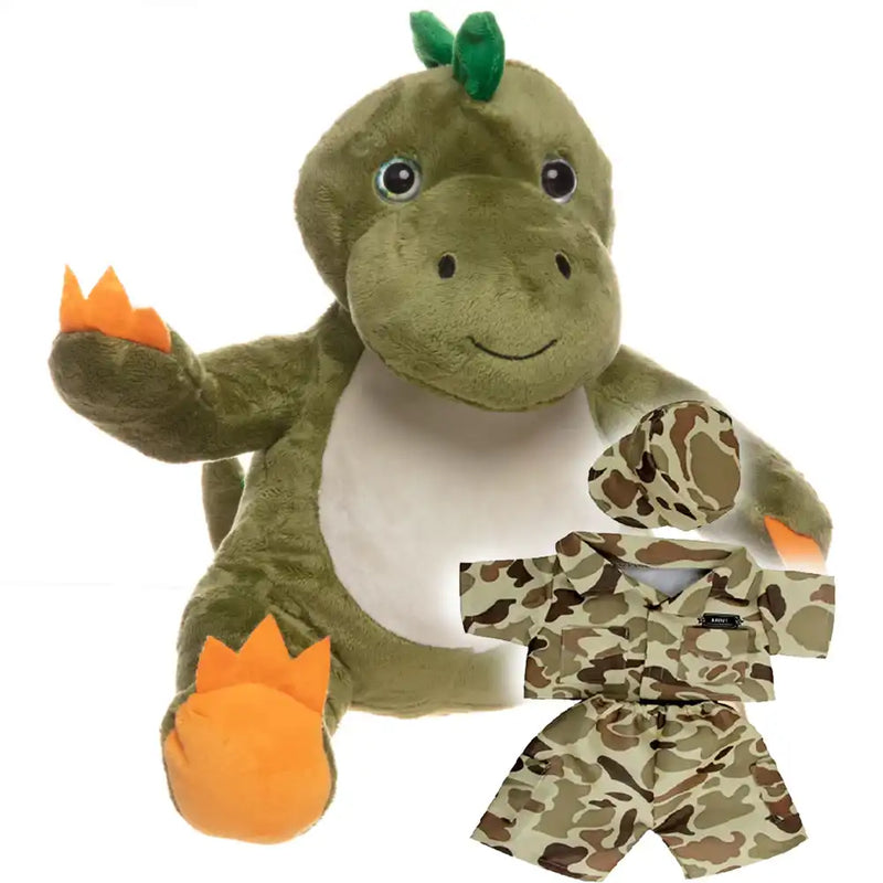 Make a Bear - Deno the Dinosaur Desert Army Teddy Bears