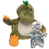 Make a Bear - Deno the Dinosaur - Recordable Astronaut Outfit Teddy Bears