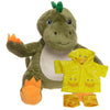Make a Bear - Deno the Dinosaur - Recordable Duck Raincoat Teddy Bears