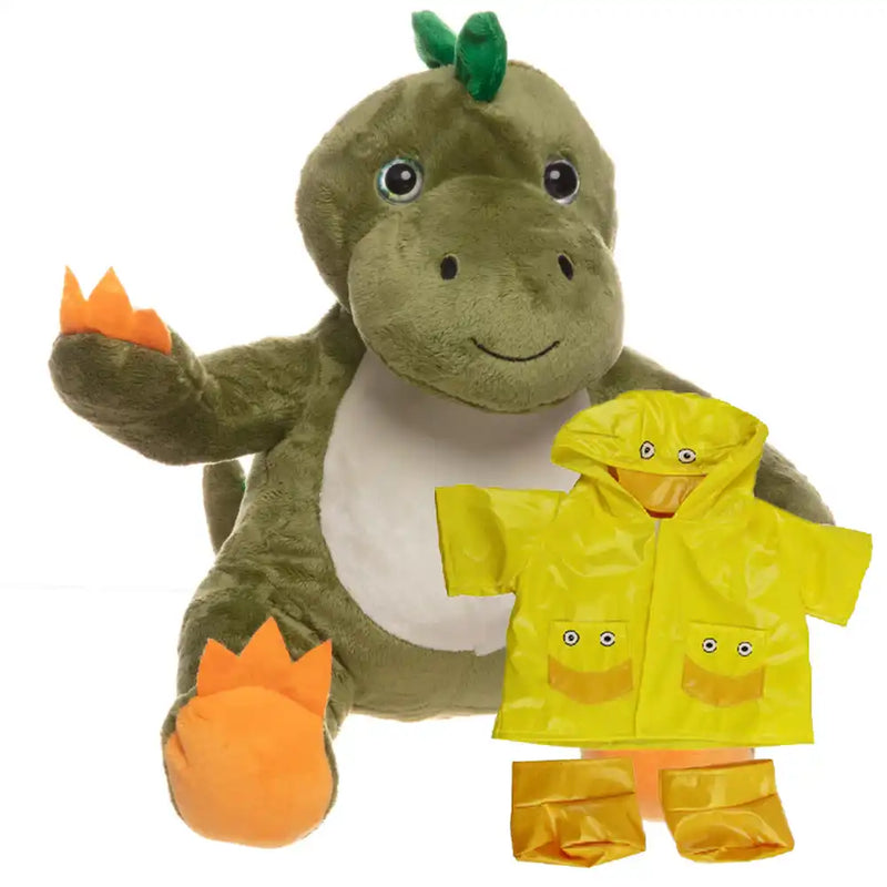 Make a Bear - Deno the Dinosaur Duck Raincoat Teddy Bears