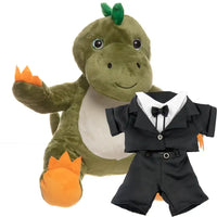 Make a Bear - Deno the Dinosaur - Recordable Tuxedo Teddy Bears