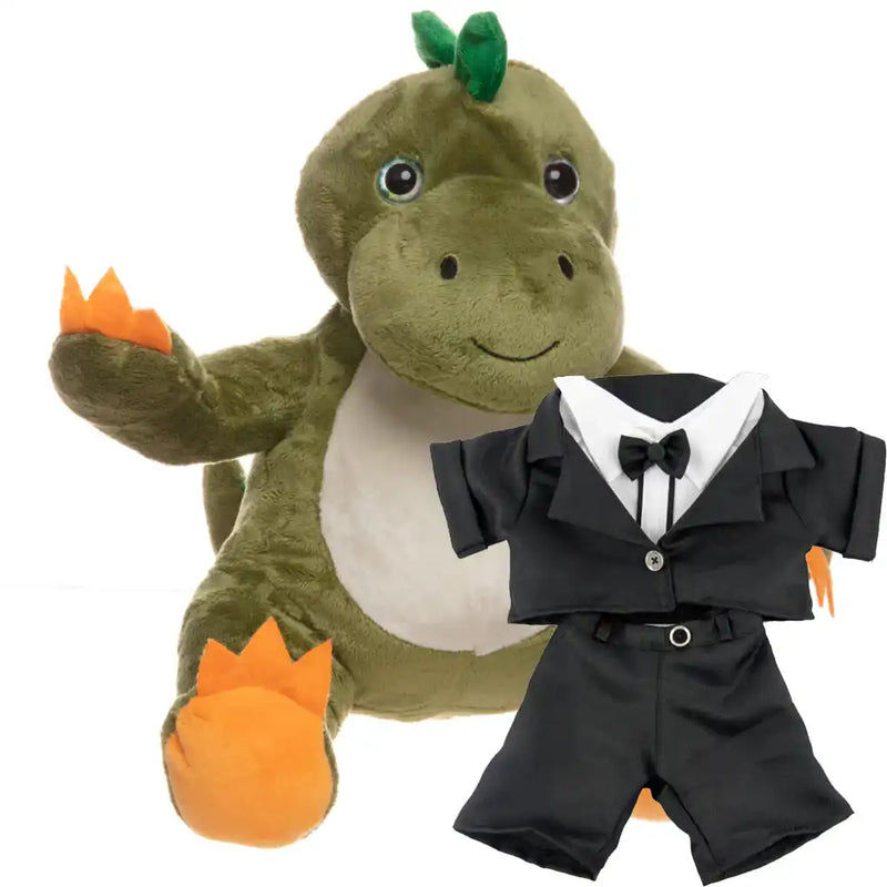 Make a Bear - Deno the Dinosaur Tuxedo Teddy Bears