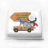 Personalised Photo Cake - Dino Explorer Large (up to 20 small portions) Personalised Cake